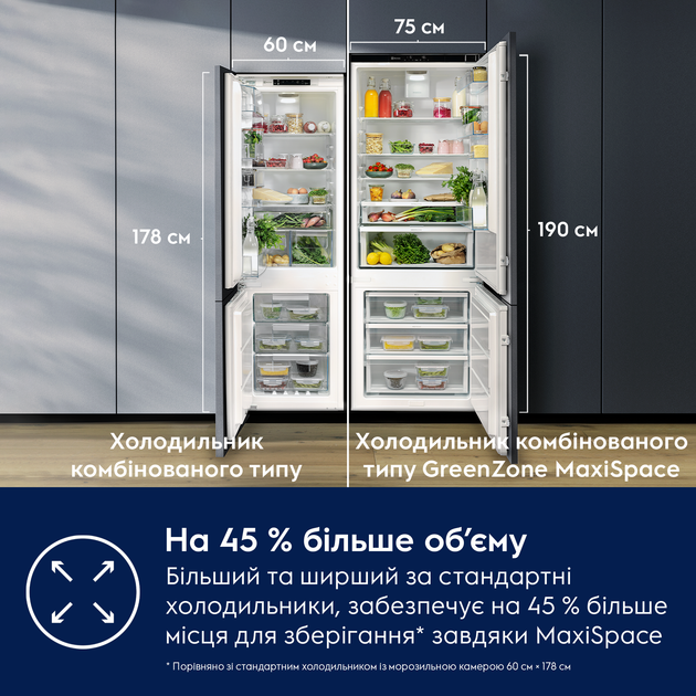 Встраиваемый холодильник Electrolux ENA7TE75S - Фото 6 Встраиваемый холодильник Electrolux ENA7TE75S - изображение 6