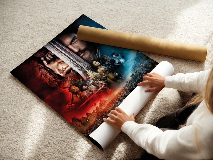 Постер Варкрафт: Начало, Warcraft: The Beginning (2016), A3 42×30 см (id1065) - изображение 3