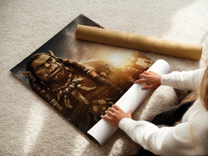 Постер Варкрафт: Начало, Warcraft: The Beginning (2016), A3 42×28 см (id1066) - изображение 3