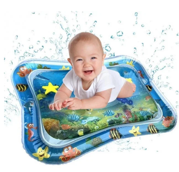 Надувной игровой развивающий детский коврик AIR PRO / коврик водный / напольный коврик для малышей 66*50 см - зображення 4