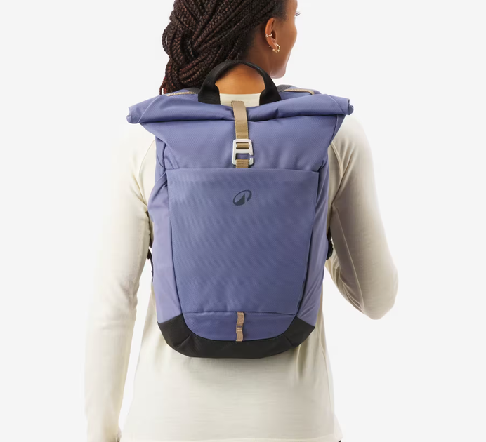 Туристический Рюкзак QUECHUA Escape 500 16+4 л Совместимые с Питьевой Системой Фиолетовый - изображение 3