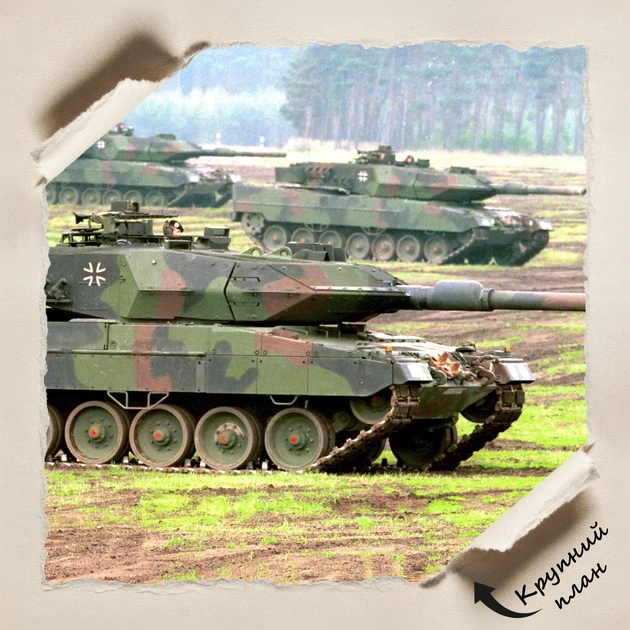 Постер Танк Леопард 2, Німеччина, Leopard 2, A1 60×90 см (id1471) - зображення 4