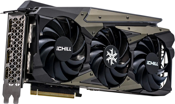 Видеокарта GeForce RTX 3090 24GB Inno3D iChill X4 (C30904-246XX-1880VA36) Б/У - изображение 3