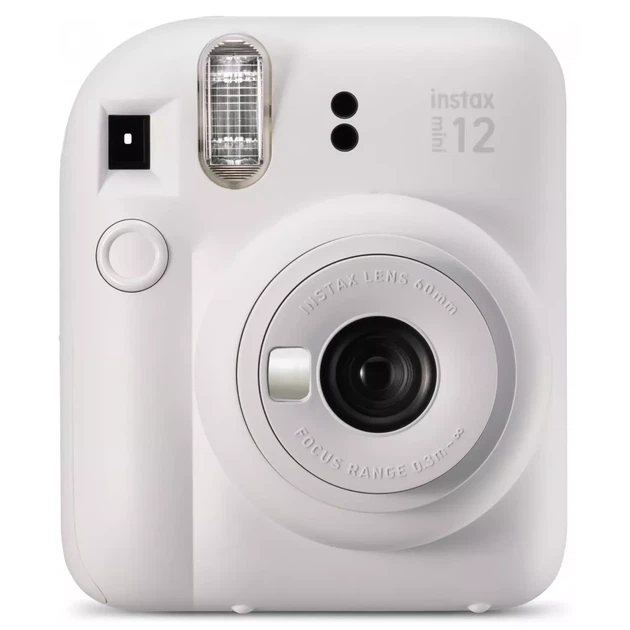 Бокс №4 Фотокамера Fujifilm Instax Mini 12 Clay White (16806121) + фотобумага 2х20 (16806121_set) - изображение 2
