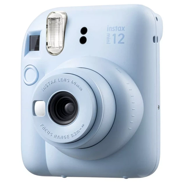 Бокс №1 Фотокамера Fujifilm Instax Mini 12 Pastel Blue + фотобумага 2х20 (16806092_set) - изображение 4