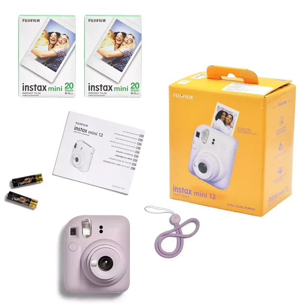 Бокс №5 Фотокамера Fujifilm Instax Mini 12 Lilac Purple + фотопапір 2х20 (16806133_set) - зображення 6