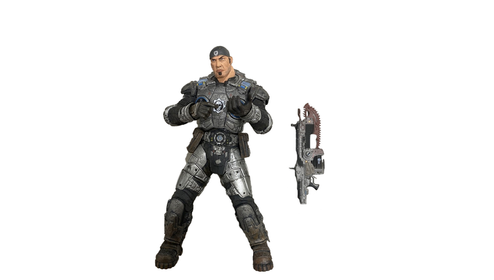 Фигурка Neca Xbox 360 Gears of War Marcus Fenix 7 2008 Б/У - изображение 4