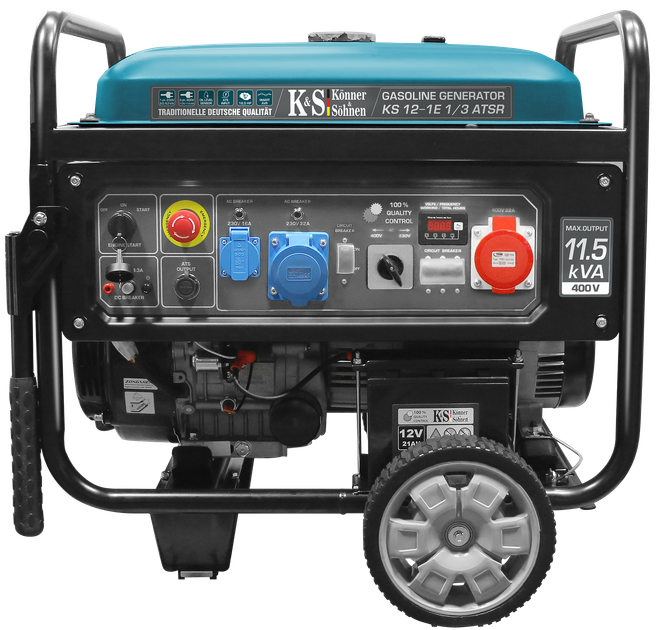 Бензиновий одноциліндровий генератор Könner&Söhnen KS 12-1E 1/3 ATSR - Фото 1 Бензиновий одноциліндровий генератор Könner&Söhnen KS 12-1E 1/3 ATSR - зображення 1
