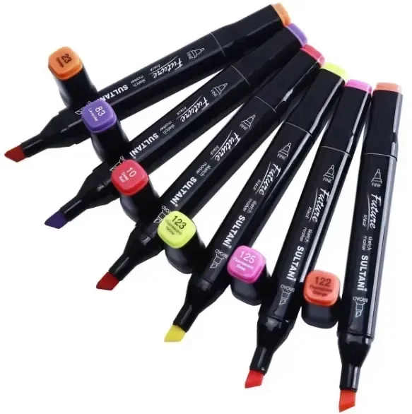Набор маркеров 80 цветов для рисования SKETCHMARKER двухсторонние - изображение 4