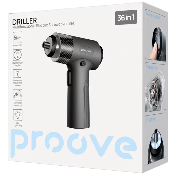 Багатофункціональний набір Proove Driller 36in1 - Фото 6 Багатофункціональний набір Proove Driller 36in1 - изображение 6