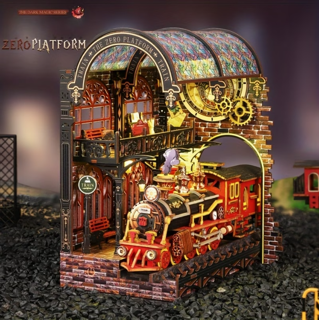 Румбокс 3D конструктор TOPA Нульова платформа Гаррі Поттер 12 х 20 х 21.6 см XSL-03-A - зображення 3