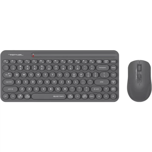 Комплект бездротовий A4Tech Fstyler FG3200 Air2 (Grey), Bluetooth / USB/Radio (USB) - Фото 1 Комплект бездротовий A4Tech Fstyler FG3200 Air2 (Grey), Bluetooth / USB/Radio (USB) - изображение 1