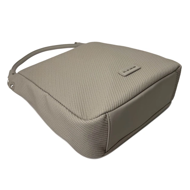 Жіноча сумка-мішок екошкіра David Jones світло-сірий CM8384 l.grey - изображение 3
