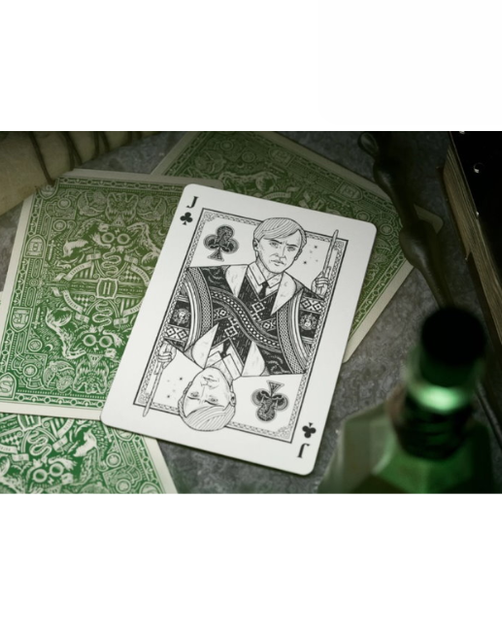 Карты игральные Theory11 Harry Potter Slytherin (green) - Фото 4 Карты игральные Theory11 Harry Potter Slytherin (green) - изображение 4