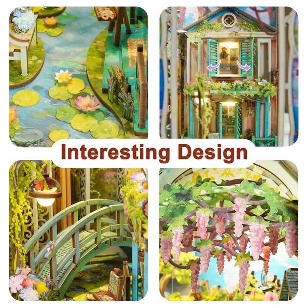 Бук Нук Tonecheer Giverny Garden TQ138 - Фото 3 Бук Нук Tonecheer Giverny Garden TQ138 - зображення 3