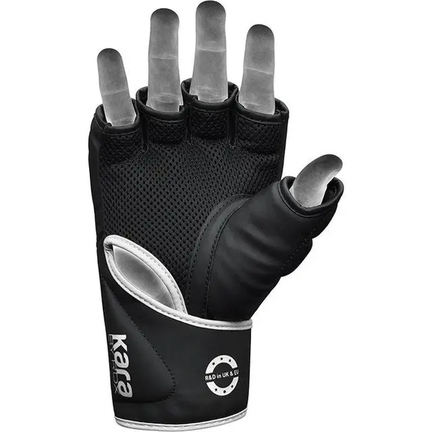 Рукавички для ММА RDX F6 KARA Matte розмір M, білі - изображение 6