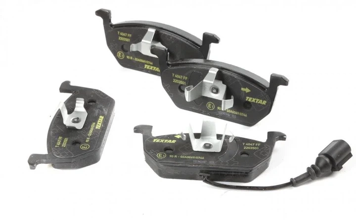 Комплект гальмівних колодок TEXTAR 2203501 Volkswagen Golf; Seat Leon; Skoda Octavia; Audi A3 5Q0698151T, 5Q0698151C, JZW698151AS - изображение 2