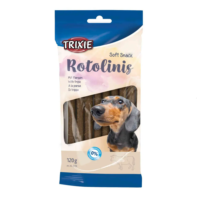 Ласощі для собак Trixie Soft Snack Rotolinis рубець 120 г TX-3155 - зображення 2