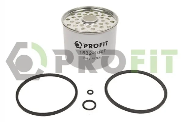 Фільтр паливний PROFIT 1532-1047 Audi 80; Volkswagen Jetta, Passat, LT, Transporter; Peugeot Boxer; Renault Espace, Master, Trafic; Fiat Ducato; Citroen Jumper; Iveco Daily; Ford Fiesta, Mondeo, Scorpio 061198552, 105640406001, 105640406002 - Фото 1 Фільтр паливний PROFIT 1532-1047 Audi 80; Volkswagen Jetta, Passat, LT, Transporter; Peugeot Boxer; Renault Espace, Master, Trafic; Fiat Ducato; Citroen Jumper; Iveco Daily; Ford Fiesta, Mondeo, Scorpio 061198552, 105640406001, 105640406002 - изображение 1