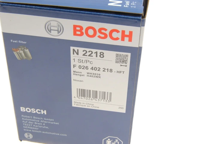 Паливний фільтр BOSCH F 026 402 218 Nissan Qashqai 16400BB50A, 16400BB51A - изображение 6