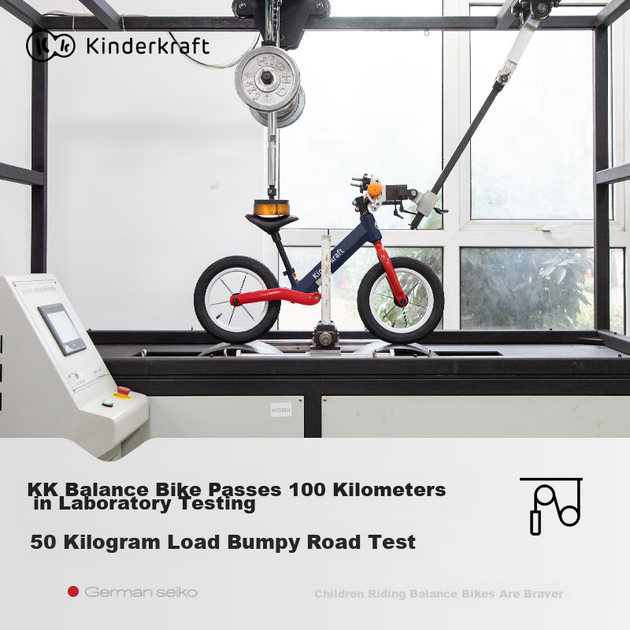 Беговел KinderKraft для детей 2-6 лет с амортизацией, гоночный дизайн, сине-красный - Фото 9 Беговел KinderKraft для детей 2-6 лет с амортизацией, гоночный дизайн, сине-красный - изображение 9