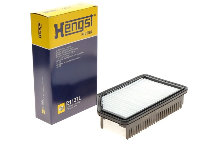 Повітряний фільтр HENGST FILTER E1137L KIA Soul, Rio; Hyundai Veloster, Accent 281131R100, 28113B2000, 281131V100 - Фото 2 Повітряний фільтр HENGST FILTER E1137L KIA Soul, Rio; Hyundai Veloster, Accent 281131R100, 28113B2000, 281131V100 - зображення 2