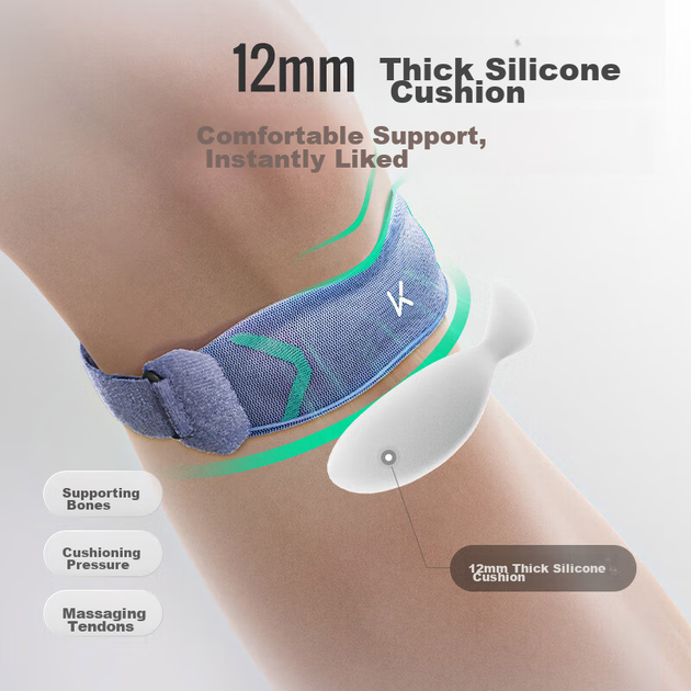 Наколенник Keep Professional Patellar Strap, набор 2 шт, для бега - изображение 4