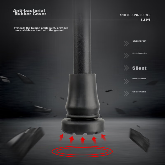 Тростина телескопічна Geermu Matte Black - зображення 8