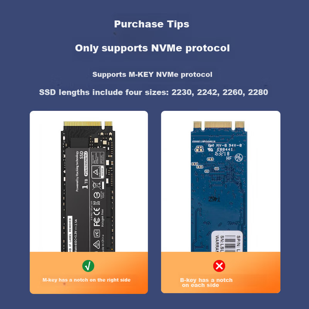 EB-LINK PCIe 4.0 X16 to M2 Expansion Card, Full Speed 64Gbps Single Port M.2 Interface, NVMe Adapter Card for SSD Solid State Drive - изображение 6