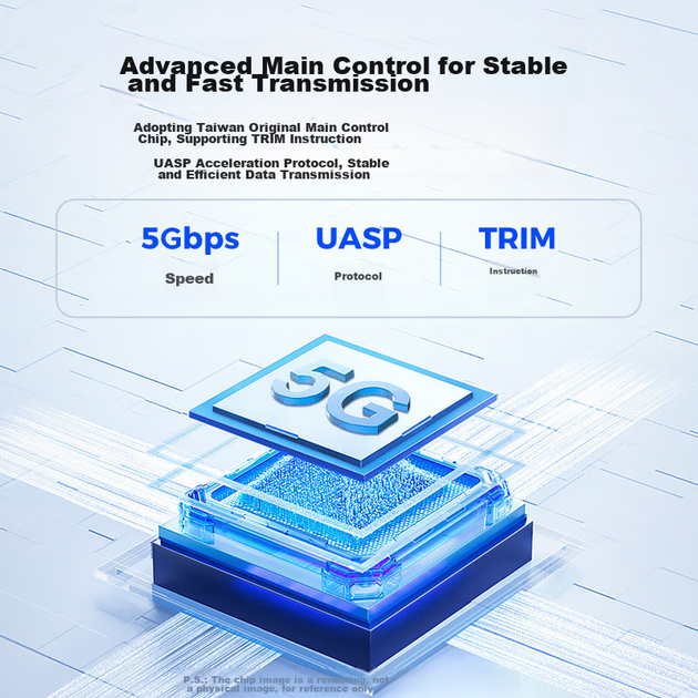 Прозорий корпус для SSD ORICO, корпус для жорсткого диска з інтерфейсом mSATA - Type-C, підходить для SSD-накопичувачів ноутбуків, міні-зовнішній корпус - TC10 - зображення 9