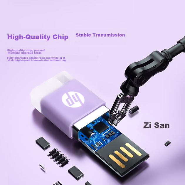 Флеш память USB HP V168 64GB USB 2.0 Blue - Фото 9 Флеш память USB HP V168 64GB USB 2.0 Blue - изображение 9