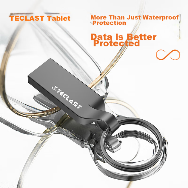 Високошвидкісний USB-флеш-накопичувач TECLAST 32 ГБ, велика ємність, USB 3.2 для комп'ютера та офісного використання, швидкість читання 150 МБ/с, системне сховище, портативний автомобільний музичний плеєр, металевий USB-накопичувач для відеореєстратора - изображение 9