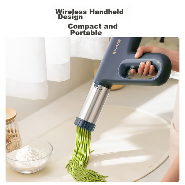Электрическая лапшерезка Joyoung Home Handheld Noodle Maker Electric Noodle Maker, обеспечивающая быстрый выход лапши за 30 секунд, изготовлена из нержавеющей стали, модель M2-MS330. - Фото 5 Электрическая лапшерезка Joyoung Home Handheld Noodle Maker Electric Noodle Maker, обеспечивающая быстрый выход лапши за 30 секунд, изготовлена из нержавеющей стали, модель M2-MS330. - изображение 5