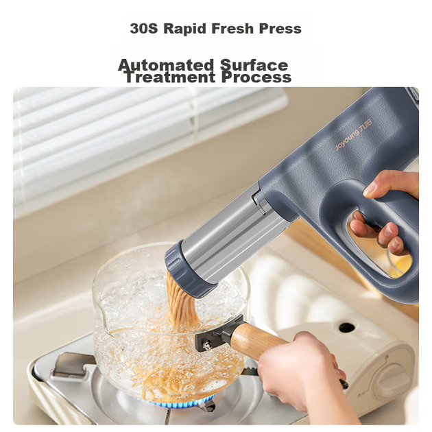 Электрическая лапшерезка Joyoung Home Handheld Noodle Maker Electric Noodle Maker, обеспечивающая быстрый выход лапши за 30 секунд, изготовлена из нержавеющей стали, модель M2-MS330. - Фото 7 Электрическая лапшерезка Joyoung Home Handheld Noodle Maker Electric Noodle Maker, обеспечивающая быстрый выход лапши за 30 секунд, изготовлена из нержавеющей стали, модель M2-MS330. - изображение 7