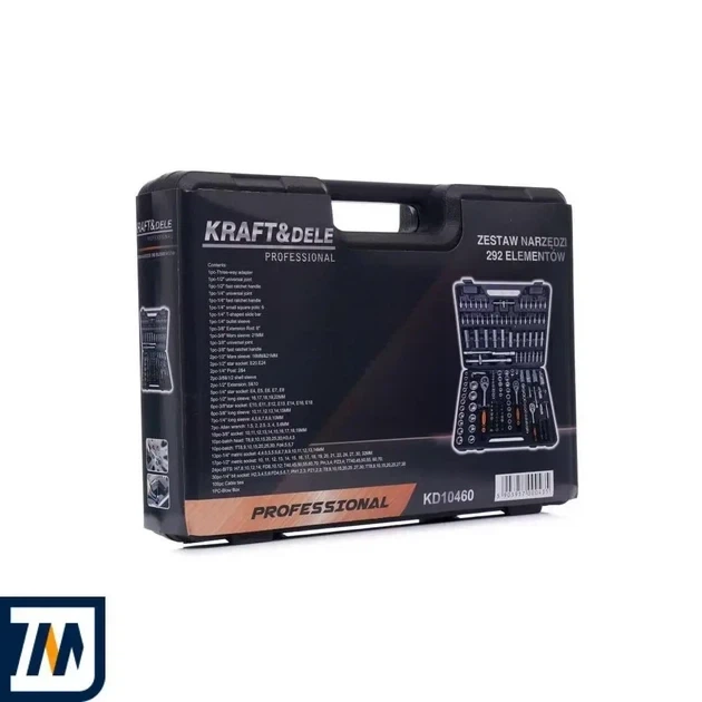 Набір інструментів 292 шт Kraft&Dele KD10460 456х85х300 мм - зображення 5