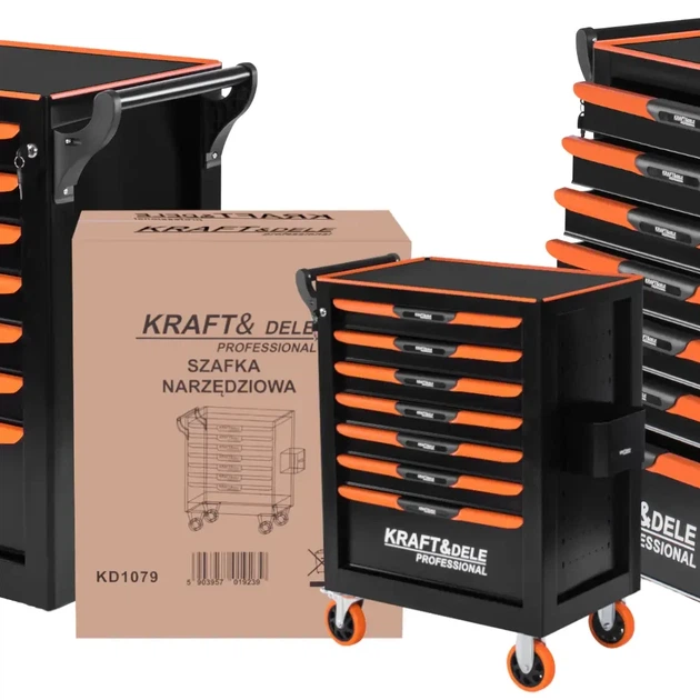 Шкаф для инструментов Kraft&Dele KD1079 20х54х40 см - изображение 6