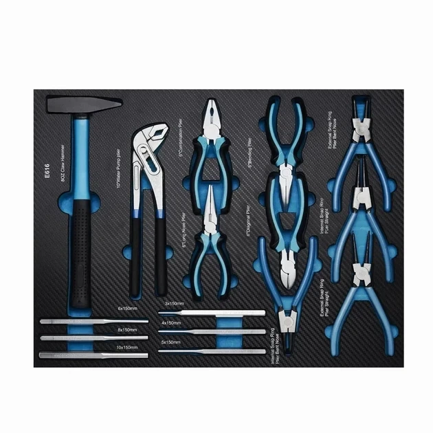 Тележка с инструментами 309 шт Kraft&Dele KD1069 5,5х125 мм - изображение 7