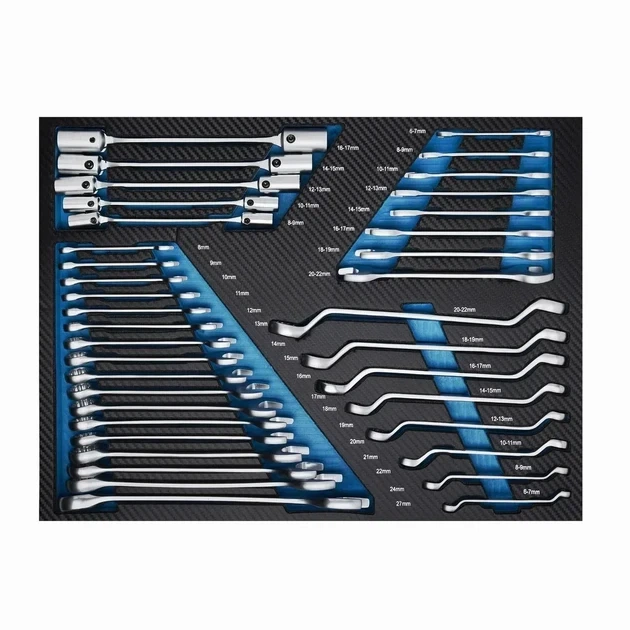 Тележка с инструментами 309 шт Kraft&Dele KD1069 5,5х125 мм - изображение 8