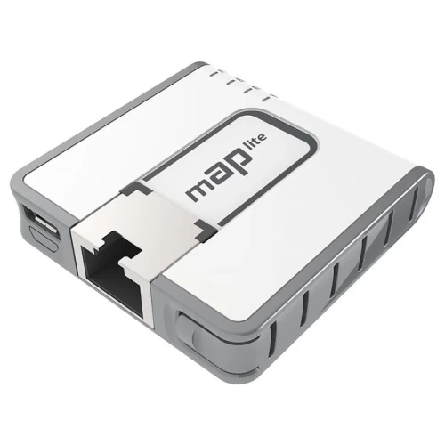 Точка доступу MikroTik mAP lite (RBMAPL-2ND) - Фото 2 Точка доступу MikroTik mAP lite (RBMAPL-2ND) - зображення 2
