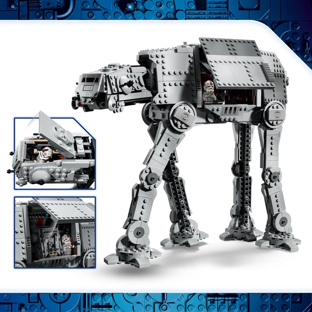 Конструктор LEGO Star Wars Осколок Імперії AT-AT з INT-4 1453 деталі (75454) - Фото 4 Конструктор LEGO Star Wars Осколок Імперії AT-AT з INT-4 1453 деталі (75454) - зображення 4
