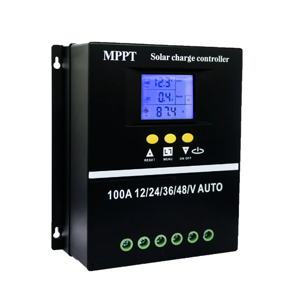 Контролер заряду сонячної батареї 100 А MPPT 12 V / 24 V / 36 V / 48 V для LiFePO4 і олив'яно-кислотних акумуляторів - зображення 2