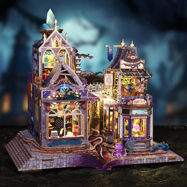 Творческий Конструктор Румбокс 3D DIY Врата Тайного Царства (Размер 23.6×13×22 см) - Фото 2 Творческий Конструктор Румбокс 3D DIY Врата Тайного Царства (Размер 23.6×13×22 см) - изображение 2