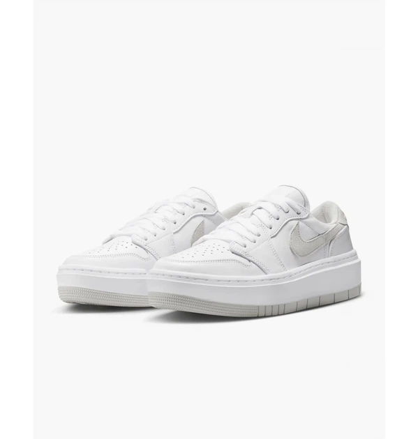 Білі шкіряні кросівки Air Jordan Retro 1 Elevate Low Casual Dh7004-110 кежуал Розмір 42.5 - изображение 4