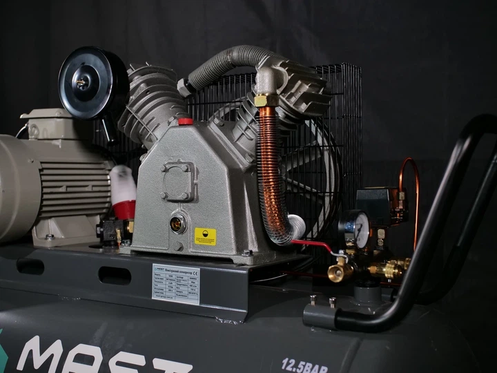 Поршневий компресор MAST VA90/200L 400 12.5BAR - зображення 8