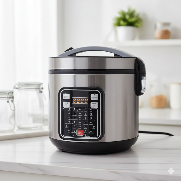 Мультиварка Crownberg CB-5528 5 л, 1000 Вт, 30 программ, с пароваркой - изображение 3