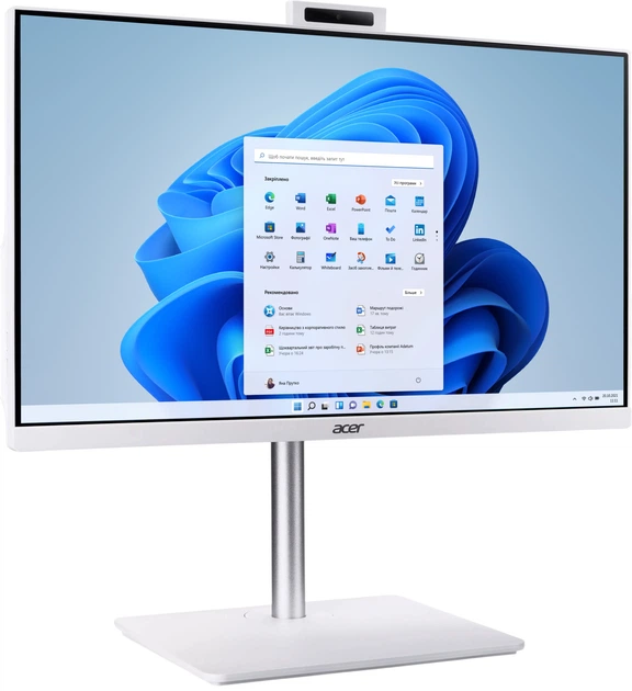 Моноблок Acer Aspire C24A-GRPL (DQ.BRNEX.005) White - зображення 2