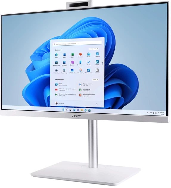 Моноблок Acer Aspire C24A-GRPL (DQ.BRNEX.005) White - зображення 3