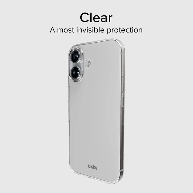 Etui SBS Skinny Cover do Apple iPhone 17 Transparent (TESKINIP1763T) - obraz 2