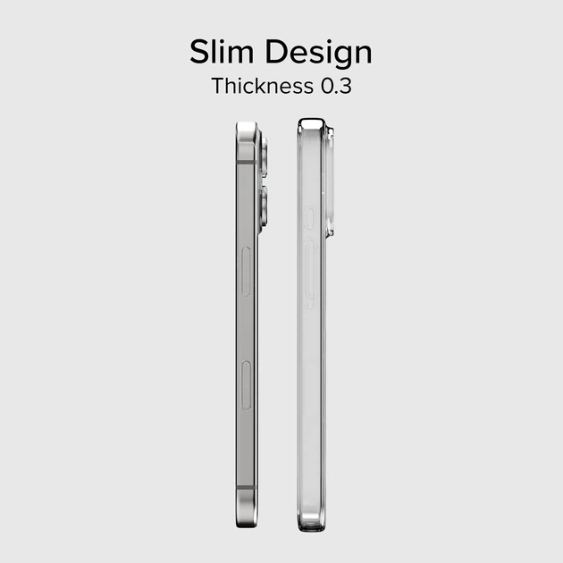 Etui SBS Skinny Cover do Apple iPhone 17 Transparent (TESKINIP1763T) - obraz 3