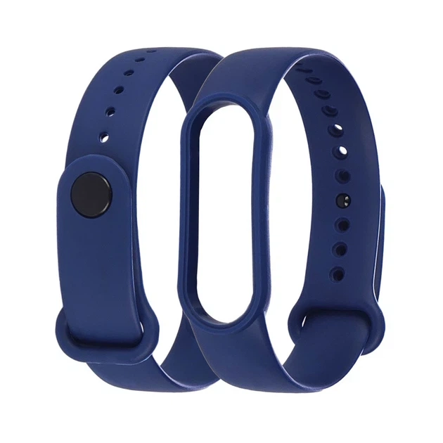 Ремешок силиконовый Anchor для Xiaomi Mi Band 4/ Band 3 Сапфировый КОД:29766 - Фото 1 Ремешок силиконовый Anchor для Xiaomi Mi Band 4/ Band 3 Сапфировый КОД:29766 - изображение 1